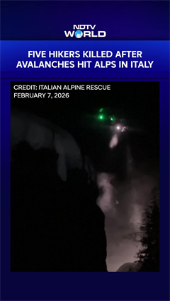 Five Hikers Killed as Avalanches Strike Italian Alps