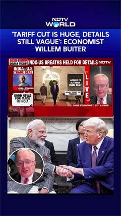 Trump Tariffs News | 'Tariff Cut Is Huge, Details Still Vague': Economist, Willem Buiter