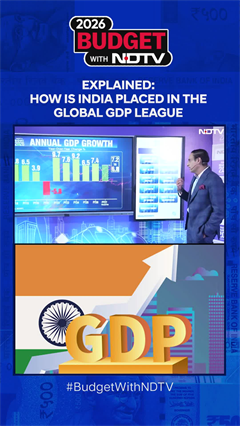 Explained: How Is India Placed In The Global GDP League?