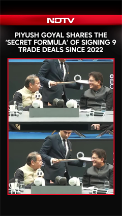 Union Minister Piyush Goyal Reveals 'Secret Formula' Of Signing 9 Trade Deals Since 2022