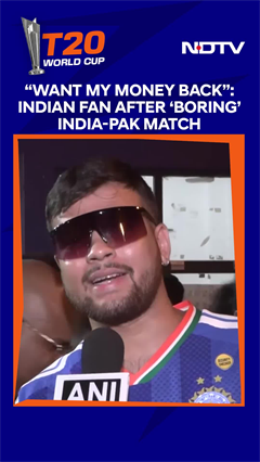 "Want My Money Back", Says 'Disappointed' Indian Fan Aftrer 'Boring' India-Pakistan Match