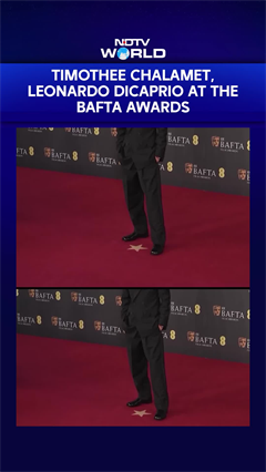 Video: Timothee Chalamet, Leonardo DiCaprio, Jessie Buckley  Dazzle At The Bafta Awards In London