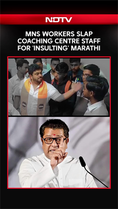MNS Men Rain Slaps On Coaching Centre Staff For 'Insulting' Marathi