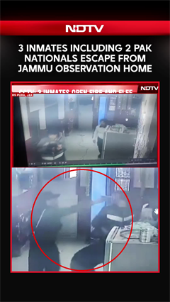 Video: 3 Inmates Including 2 Pak Nationals Escape From Observation Home In Jammu