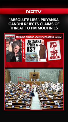 "Absolute Lie": Priyanka Gandhi Slams PM, Rejects Claims of Threat in Parliament