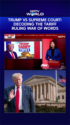 Donald Trump vs US Supreme Court: Decoding The War Of Words On Tariff Ruling