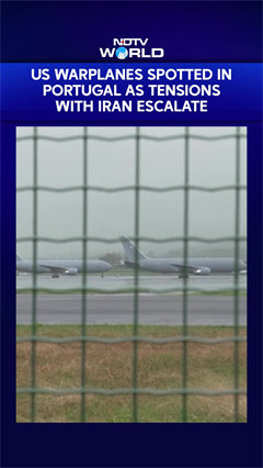 US Military Aircrafts Spotted In Portugal As War Clouds Loom Over Iran