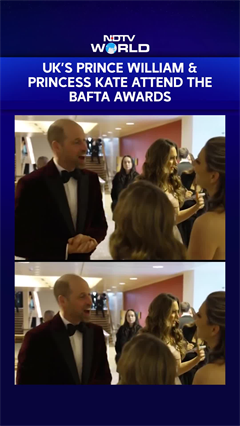 Prince William & Princess Kate Attend The BAFTA Awards Ceremony