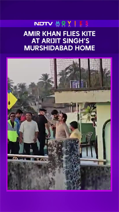 Video: Watch | Aamir Khan Flies Kite At Arijit Singh’s Murshidabad Home