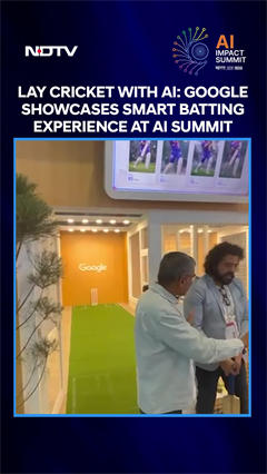 Play Cricket With AI: Google Showcases Smart Batting Experience At AI Summit