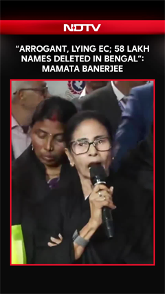 &ldquo;Arrogant, Lying EC; 58 Lakh Names Deleted In Bengal&rdquo;: Mamata Banerjee After EC Meet In New Delhi