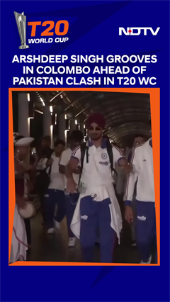 Arshdeep Singh Breaks Into Dance In Colombo Ahead Of T20 WC 2026 Clash Vs Pakistan