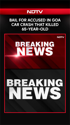Bail For Accused In Goa Car Crash That Killed 65-Year-Old