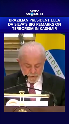 Video: Brazilian President Lula da Silva’s Big Remarks on Terrorism in Kashmir