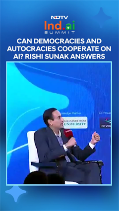 Can Democracies, Autocracies Cooperate On AI? Rishi Sunak On China, Dialogue & Tech Divide