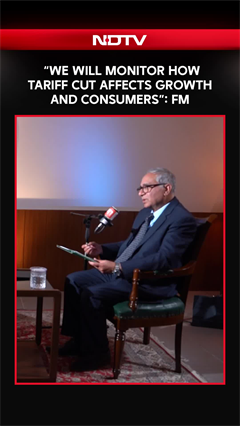 &ldquo;We Will Monitor How Tariff Cut Affects Growth and Consumers&rdquo;: FM Nirmala Sitharaman