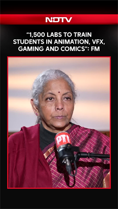 &ldquo;1,500 Labs to Train Students in Animation, VFX, Gaming and Comics&rdquo;: FM Nirmala Sitharaman On Budget