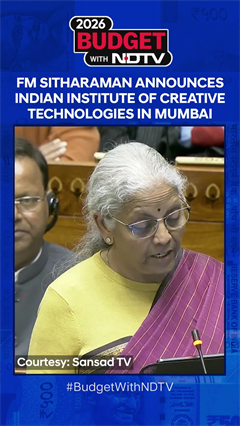 FM Sitharaman Announces Indian Institute Of Creative Technologies In Mumbai