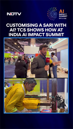 India AI Impact Summit | AI Meets Kanjivaram: TCS Reinvents Sari Weaving At India AI Impact Summit