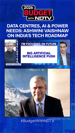 Budget News | Data Centres, AI & Power Needs: Ashwini Vaishnaw On India's Tech Roadmap