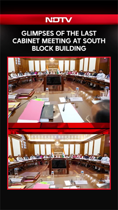 PM Modi | Glimpses Of The Last Cabinet Meeting At South Block Building