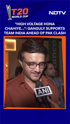 Sourav Ganguly Backs Team India Ahead Of High-Voltage India-Pak T20 Clash