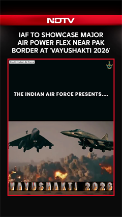 Vayushakti 2026: Indian Air Force Set To Showcase Firepower At Pokhran