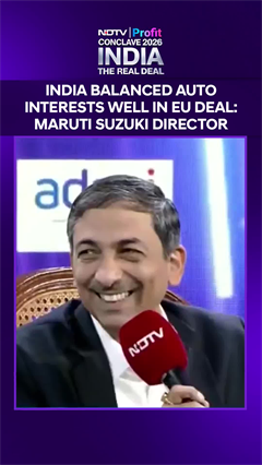 India Balanced Auto Interests Well In EU Pact: Maruti Suzuki's Rahul Bharti