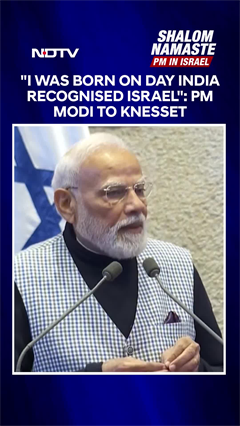 PM Modi News | "I Was Born On Day India Recognised Israel": PM Modi To Knesset