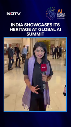 Video: India AI Summit 2026 | India Showcases Its Heritage At Global AI Summit