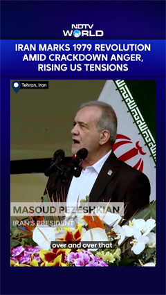 Iran Marks 1979 Revolution Amid Crackdown Anger And US Tensions