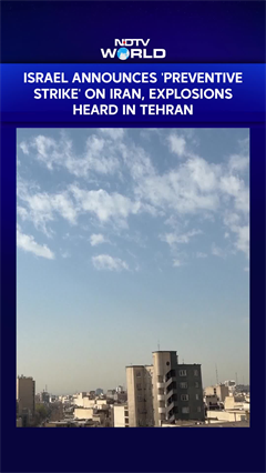 Iran News | Israel Strikes Iran After Weeks Of Warning, Explosions Heard In Tehran
