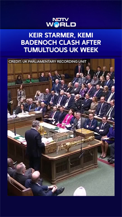 Keir Starmer And Badenoch Clash After Tumultuous UK Week