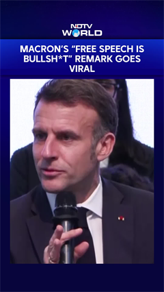 Emmanuel Macron's "Free Speech Is Bullsh*t" Remark Goes Viral During Indo-French Meet