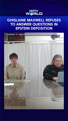 Ghislaine Maxwell Refuses To Answer Questions In Epstein Deposition
