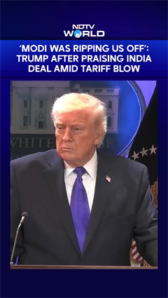 &lsquo;Modi Was Ripping Us Off&rsquo;: Trump&rsquo;s Big Remark After Praising India Deal Amid Tariff Blow
