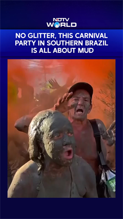 No Glitter, This Carnival Party In Southern Brazil Is All About Mud
