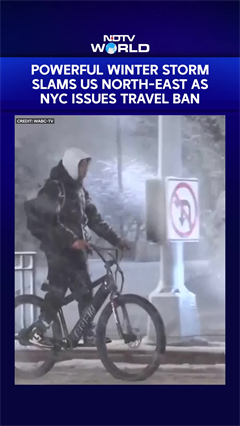 Video: US Blizzard Alert News: Travel Bans In New York, Schools Shut As Heavy Snow Hits Northeast
