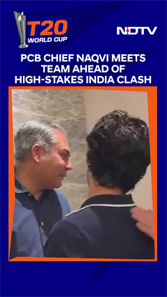 Pakistan Cricket Board Chairman Mohsin Naqvi Meets Team Ahead Of India Clash In Colombo