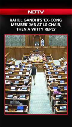 Rahul Gandhi Takes &lsquo;Ex-Cong Member&rsquo; Swipe At Lok Sabha Chair, Gets Sharp Reply