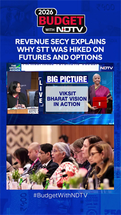 Budget 2026 | Revenue Secretary Explains Why STT Was Hiked on Futures & Options