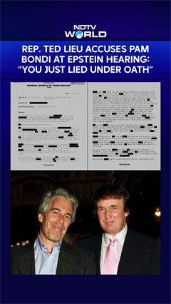 Pam Bondi Hearing | Rep. Ted Lieu Slams Pam Bondi at Epstein Hearing: &ldquo;You Just Lied Under Oath&rdquo;