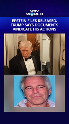 Epstein Files Released: Trump Says Documents Vindicate His Actions