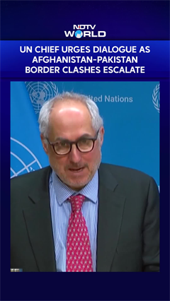 UN Chief Urges Dialogue As Afghanistan-Pakistan Border Clashes Escalate