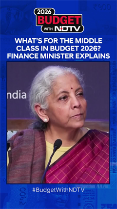 Union Budget 2026 | What's For The Middle Class In Budget 2026? Finance Minister Explains