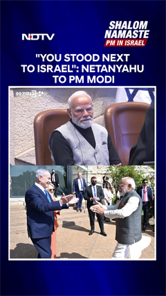 "You Stood Next To Israel": Israeli PM Netanyahu To PM Modi In Knesset