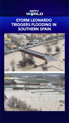 Spain Floods | Storm Leonardo Triggers Flooding in Southern Spain