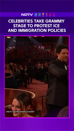 Celebrities Take Grammy Stage to Protest ICE and Immigration Policies