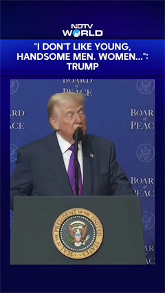 "I Don't Like Young, Handsome Men. Women I Like": Trump At Peace Board Meet