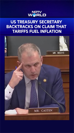 US Treasury secretary Scott Bessent Backtracks On Claim That Tariffs Fuel Inflation